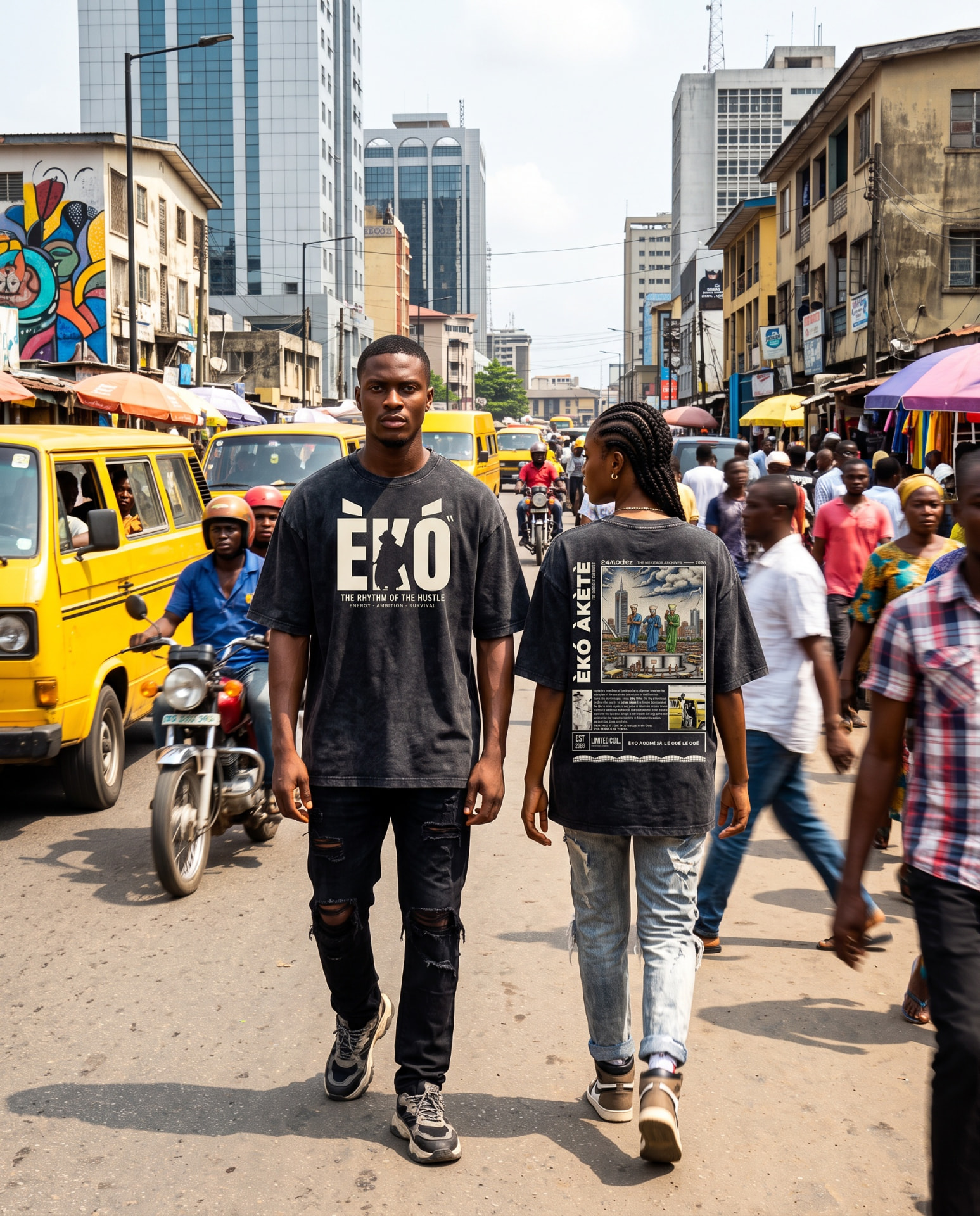 24Modez Heritage Archive, Èkó Àkéte, The Rhythm of the Hustle, shot on Lagos Island