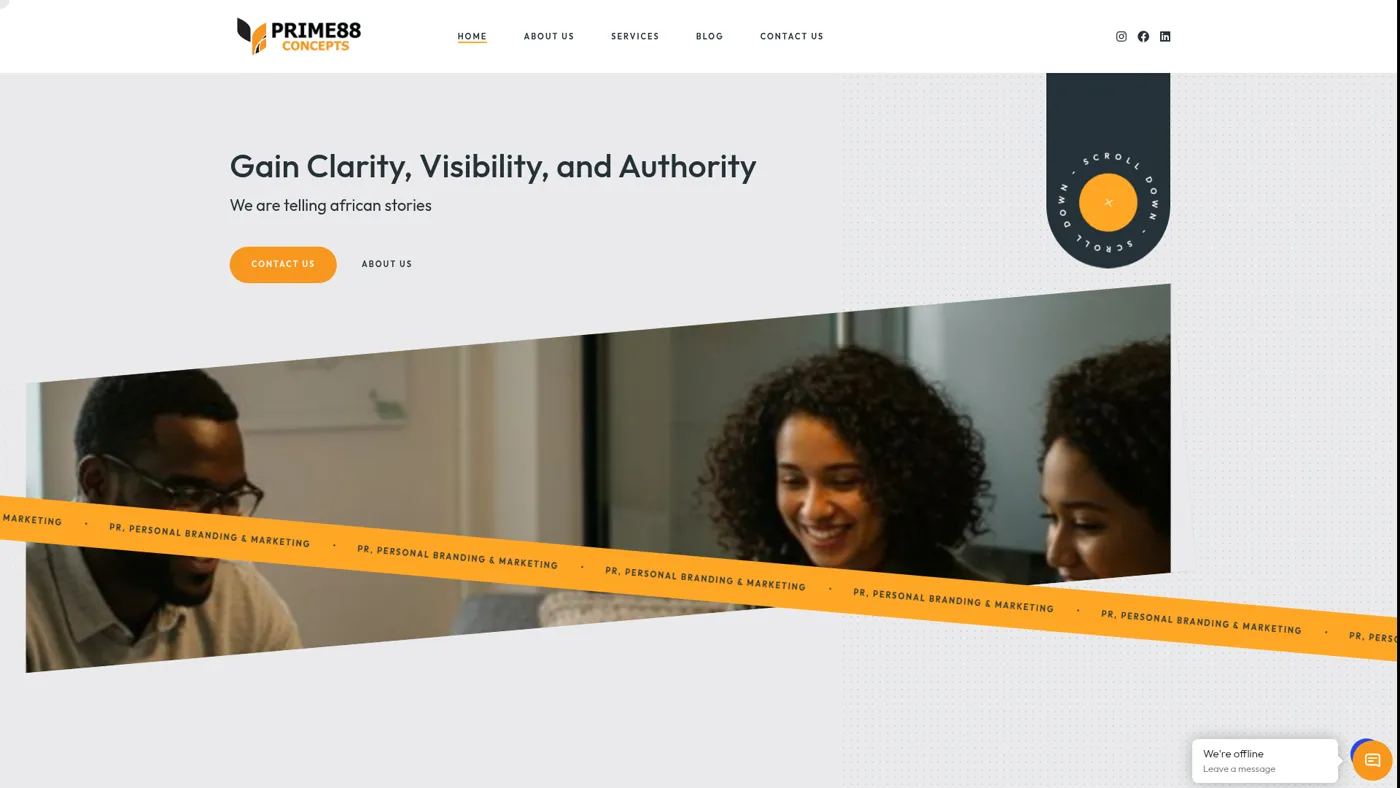 Website Design, Prime 88