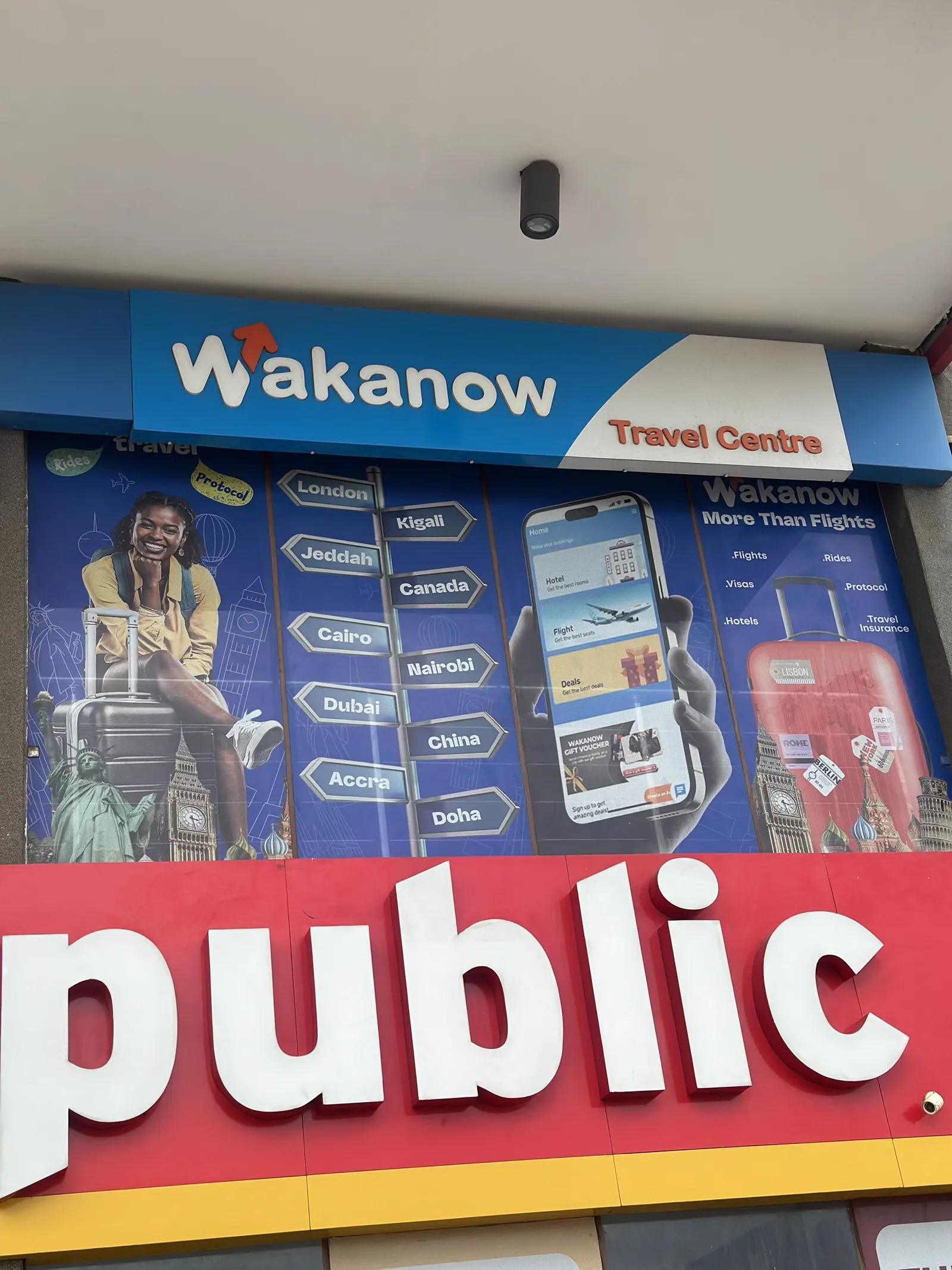 Branding and Activations, Shopfront fascia